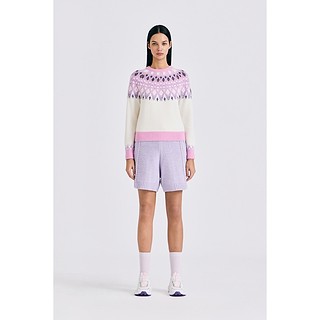 JACQUARD PULLOVER(WOMEN)-a