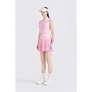 MESH SLEEVELESS SLIM POLO(WOMEN)-a