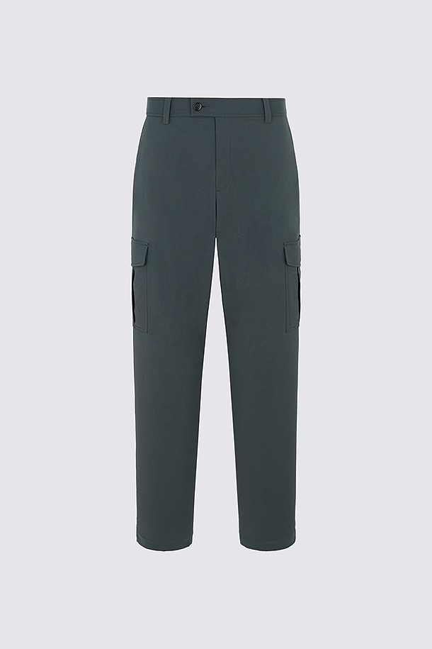 WIDE CARGO PANT(MEN)_GREY-a