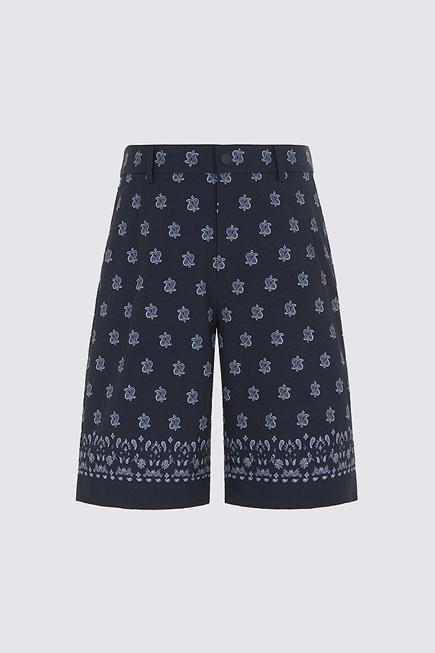 지포어-MEN APPAREL-PAISLEY PRINT SEERSUCKER SHORTS(MEN)					 					 					