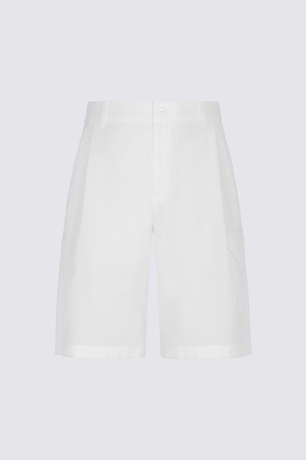 지포어-MEN APPAREL-SEERSUCKER SHORTS(MEN)					 					 					