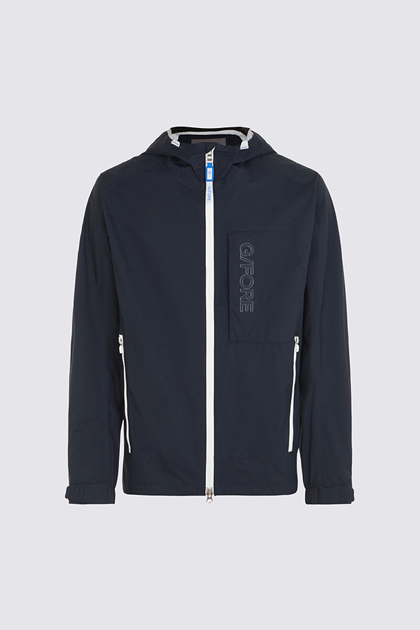 RAINPROOF SET-UP JACKET (MEN)					 					 					_NAVY-a