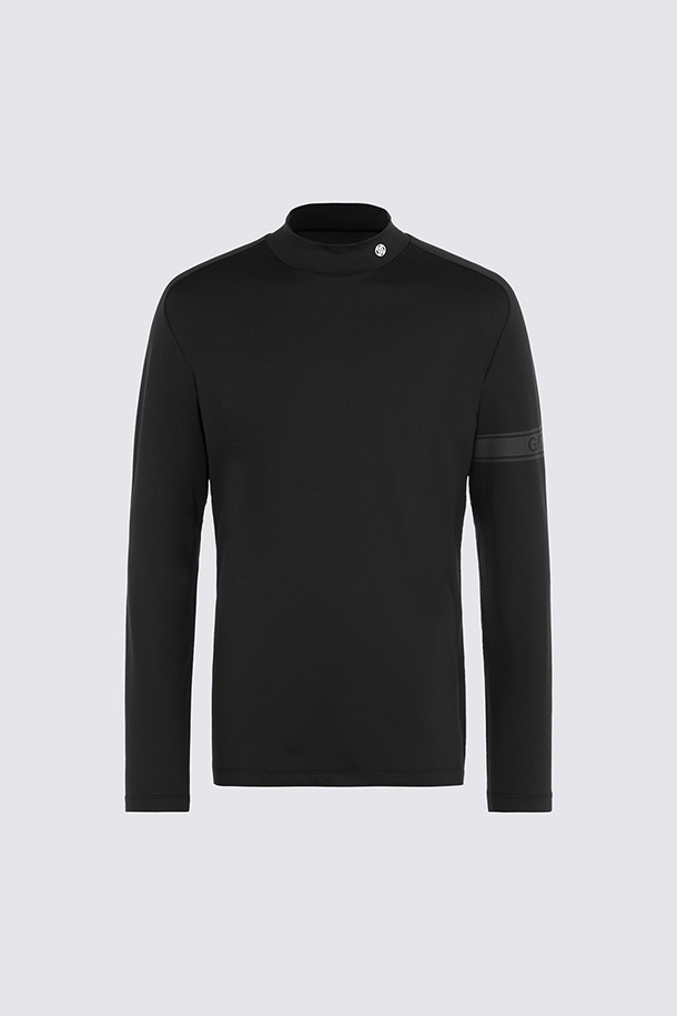 MOCKNECK BASELAYER (MEN)					 					 					_BLACK-a
