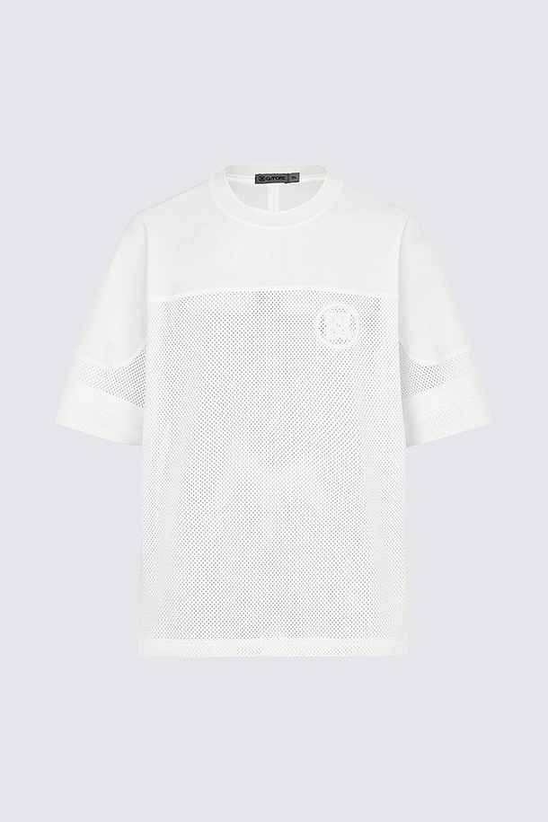 지포어-MEN APPAREL-OVERFIT MESH T-SHIRT(MEN)