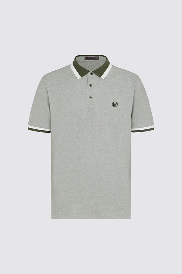 COLLECTION PIQUÉ POLO(MEN)_KHAKI-a