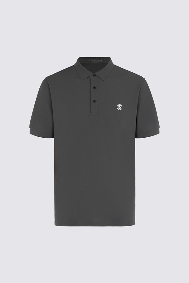 CORE PIQUÉ POLO (MEN)					 					 					_GREY-a