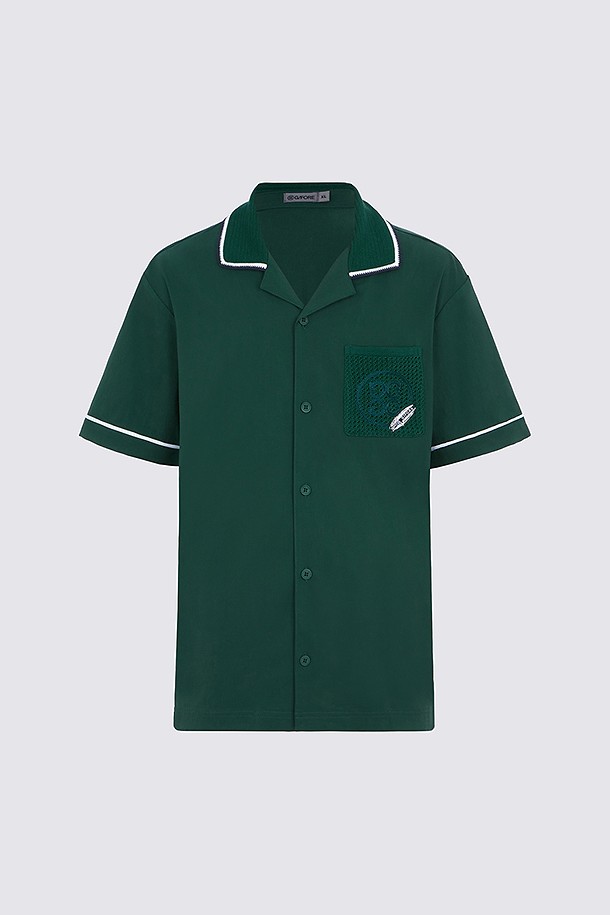 지포어-MEN APPAREL-EMBROIDERED SHIRKET(MEN)