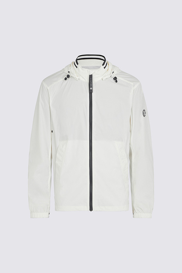 CORE WINDBREAKER (MEN)					 					 					_WHITE-a
