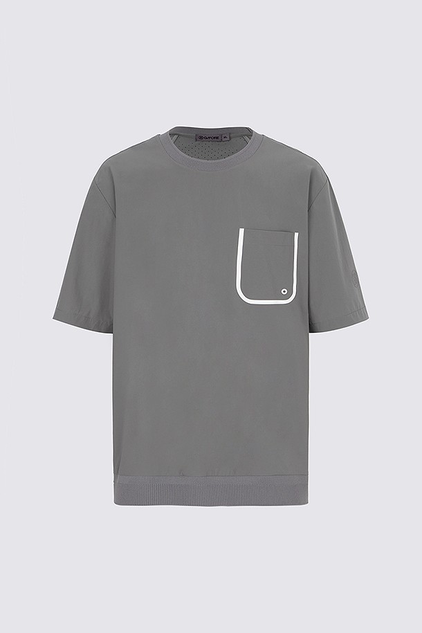 지포어-MEN APPAREL-SHORT SLEEVE ROUND NECK PULLOVER(MEN)