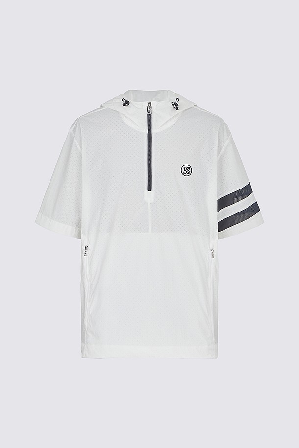 지포어-MEN APPAREL-SHORT SLEEVE HOODED ANORAK(MEN)