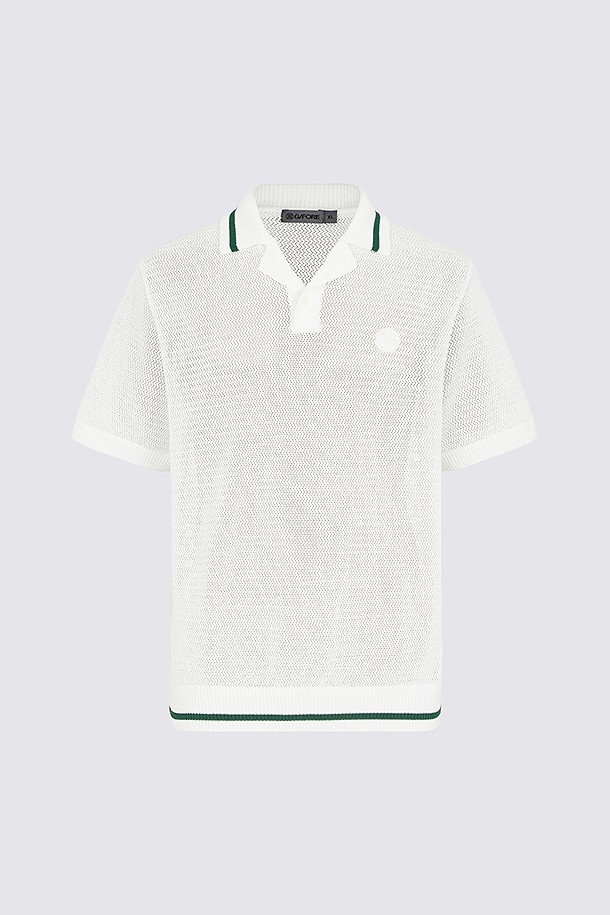 지포어-MEN APPAREL-SHORT SLEEVE KNIT POLO(MEN)