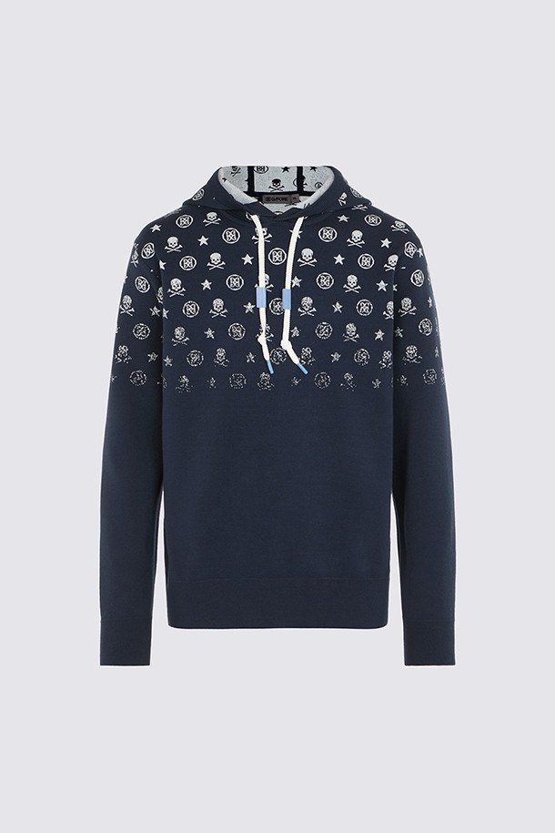 지포어-MEN APPAREL-HOODED PULLOVER KNIT(MEN)				 					 					