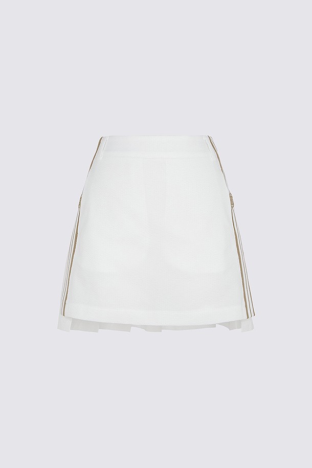 지포어-WOMEN APPAREL-SEERSUCKER SKORT(WOMEN)					 					 					