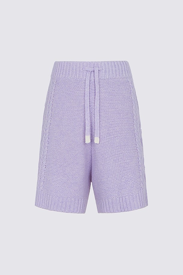 지포어-WOMEN APPAREL-CABLE KNIT SHORT(WOMEN)					 					 					