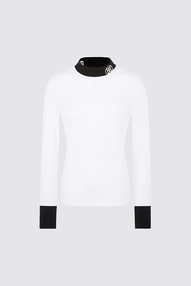 MOCKNECK BASELAYER(WOMEN)_WHITE-a