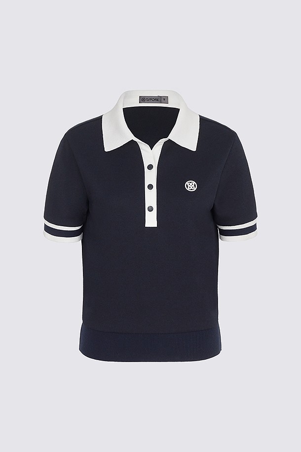 지포어-WOMEN APPAREL-SUMMER OPEN POLO T-SHIRT(WOMEN)