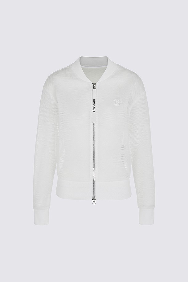 지포어-WOMEN APPAREL-MESH FULL ZIP JACKET(WOMEN)