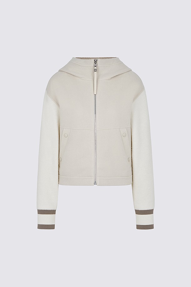 지포어-WOMEN APPAREL-DOWN KNITTED JACKET(WOMEN)					 					 					