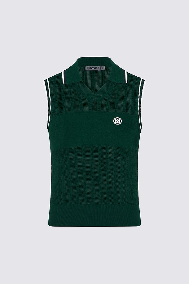 지포어-WOMEN APPAREL-V-NECK SLEEVELESS(WOMEN)