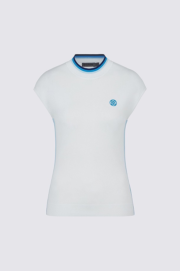 지포어-WOMEN APPAREL-MOCKNECK SLEEVELESS SWEATER(WOMEN)