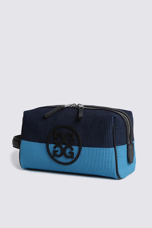 KNIT POUCH(MEN)_BLUE-a