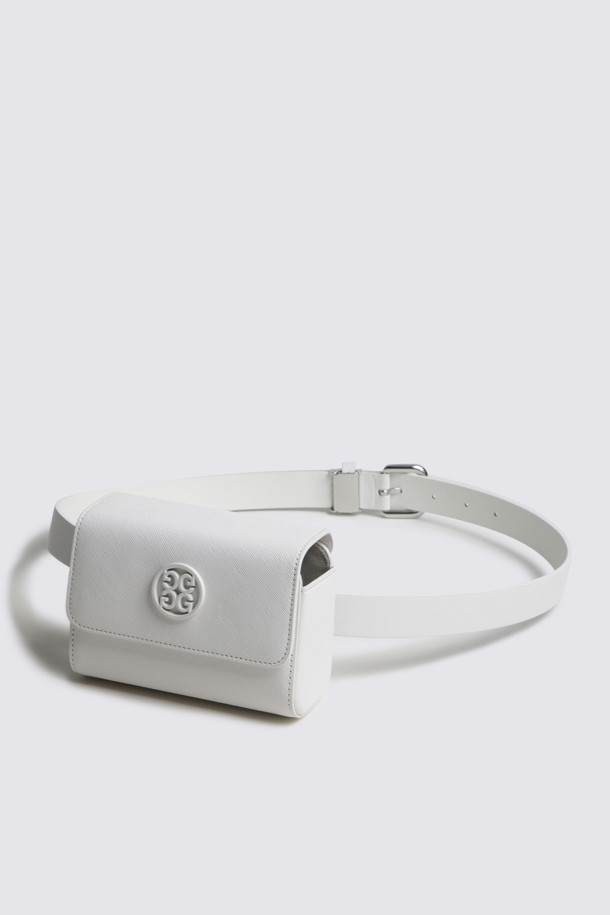 CIRCLE G'S BELT POUCH(WOMEN)_WHITE-a
