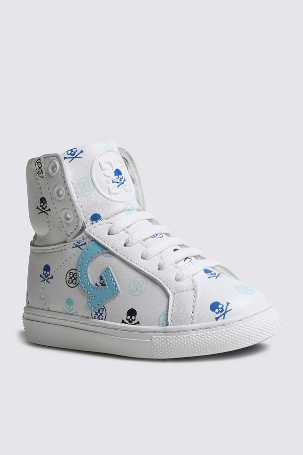 SKULL & TEES SHOOIE HEADCOVER_WHITE-a