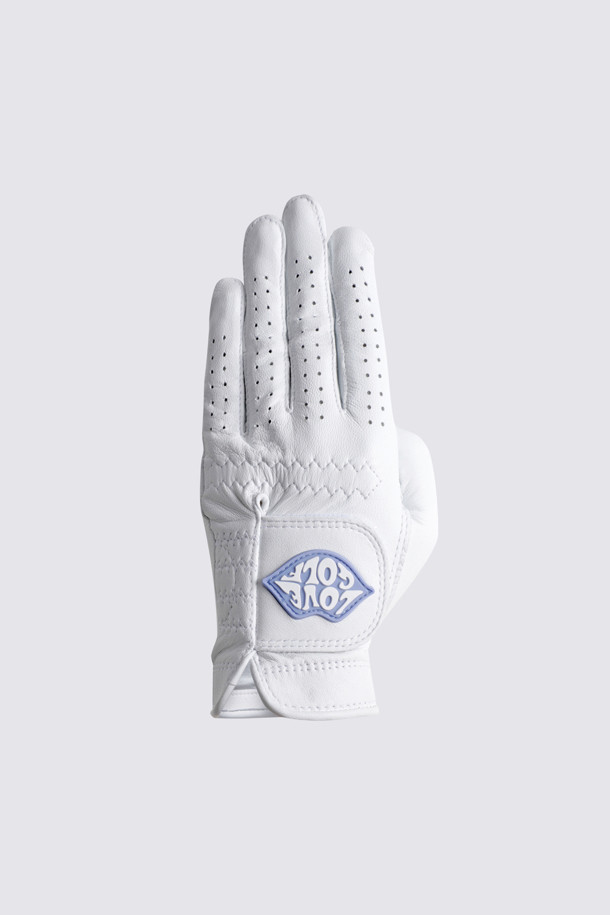 LADIES SIGNATURE GOLF GLOVE LEFT_WHITE-a