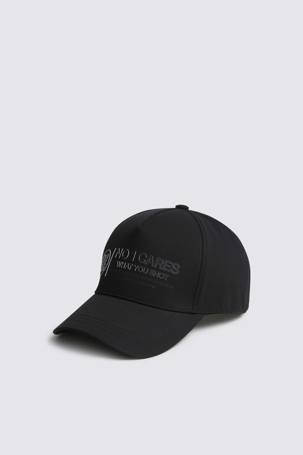 NO 1 CARES CAP(MEN)_BLACK-a
