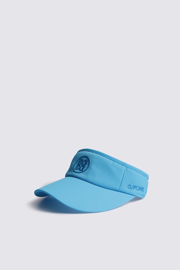 Circle G's EMBROIDERED VISOR(WOMEN)_BLUE-a