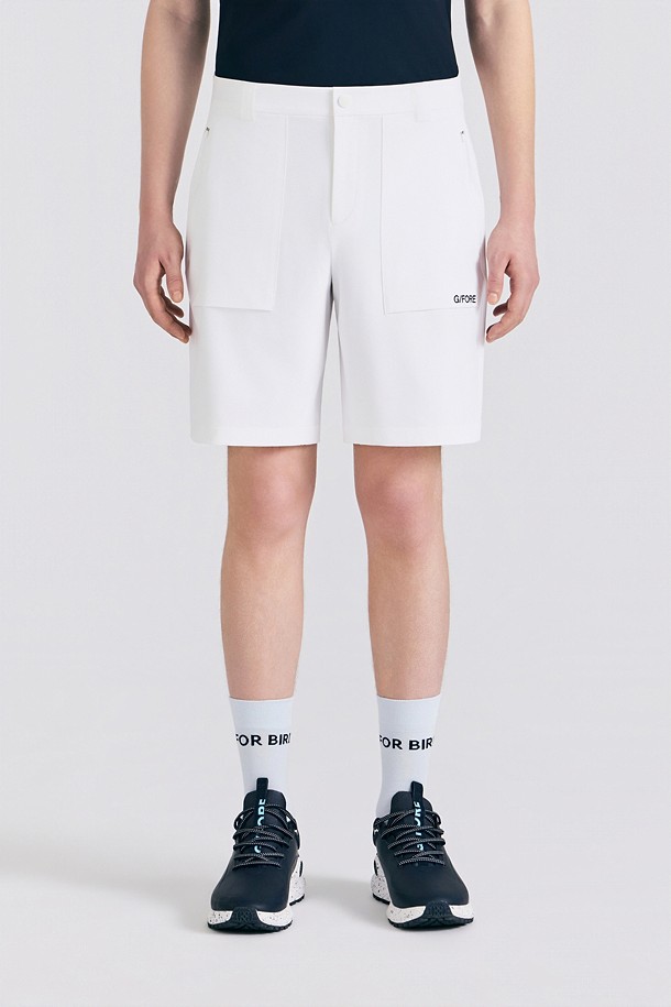 CORE TECH SHORT(MEN)_WHITE-a