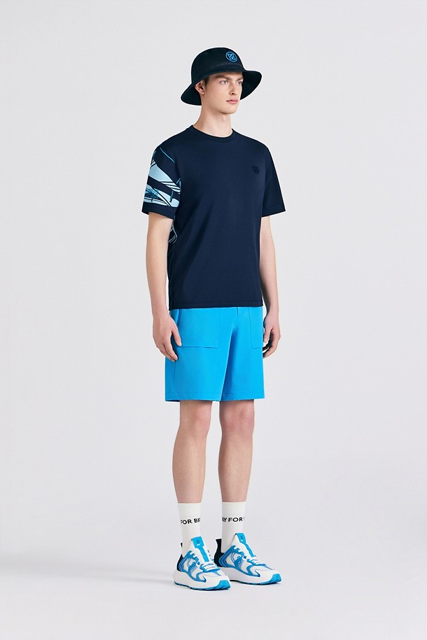 COLOURBLOCK ROUND(MEN)					 					 					_NAVY-a