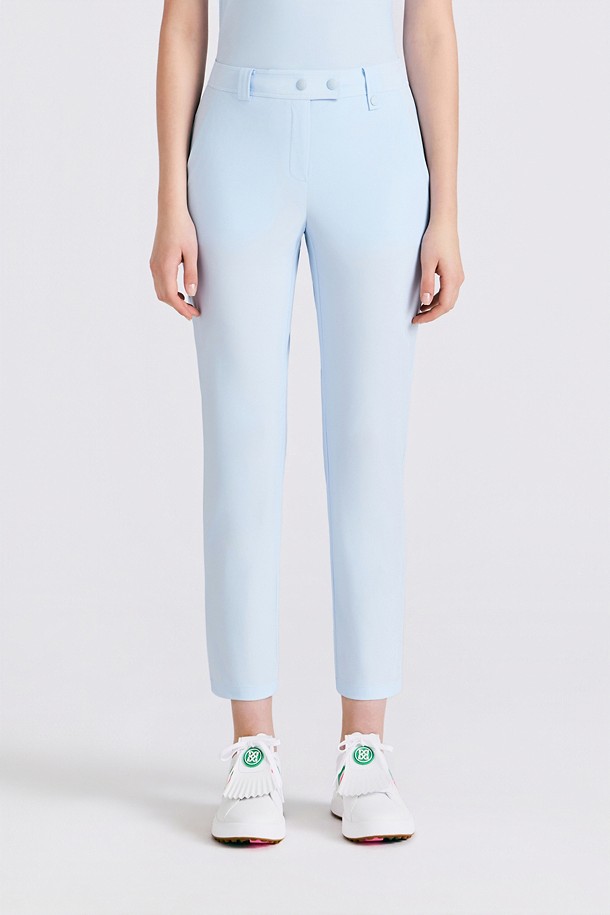 TRICOT STRAIGHT LEG PANT(WOMEN)_BLUE-a