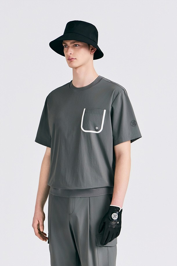 지포어-MEN APPAREL-SHORT SLEEVE ROUND NECK PULLOVER(MEN)