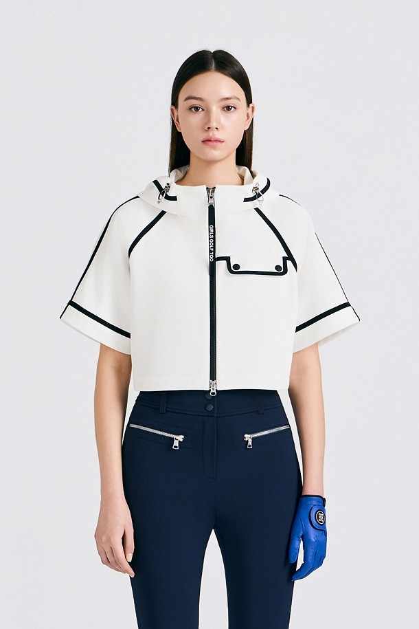 지포어-WOMEN APPAREL-HALF SLEEVE JERSEY JACKET(WOMEN)