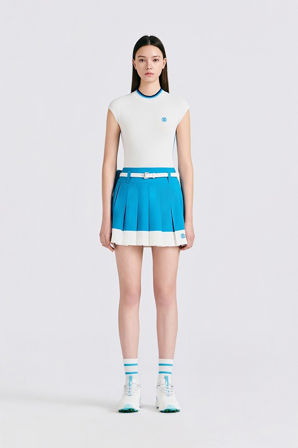 지포어-WOMEN APPAREL-MOCKNECK SLEEVELESS SWEATER(WOMEN)