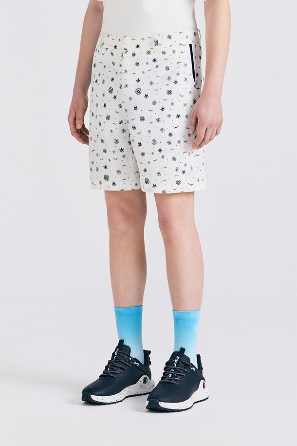 지포어-MEN APPAREL-SIDE SLIT SHORT(MEN)					 					 					