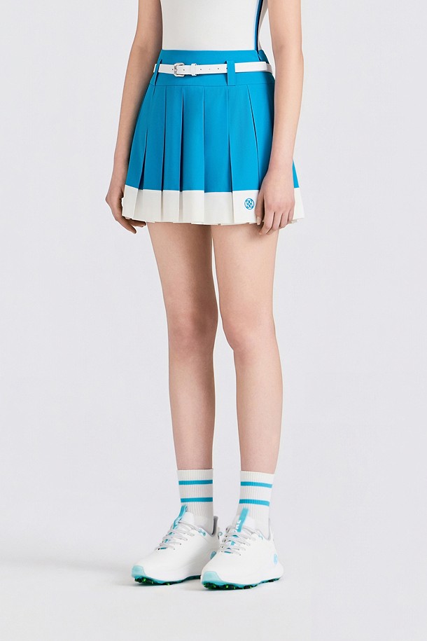 지포어-WOMEN APPAREL-PLEAT DETAILED SKIRT(WOMEN)