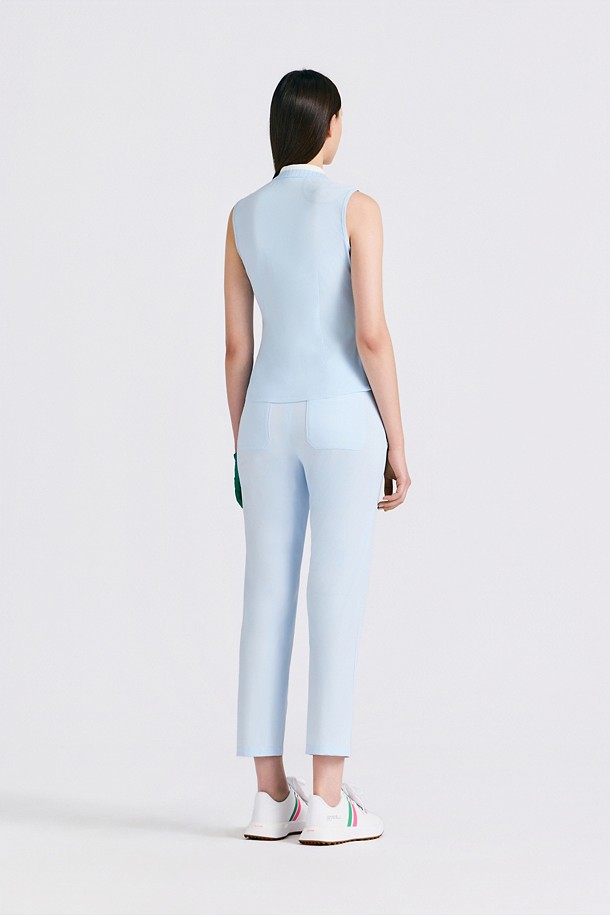 지포어-WOMEN APPAREL-SLEEVELESS POLO(WOMEN)					 					 					