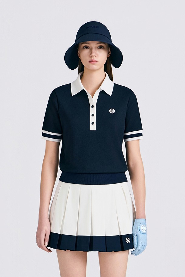 지포어-WOMEN APPAREL-SUMMER OPEN POLO T-SHIRT(WOMEN)