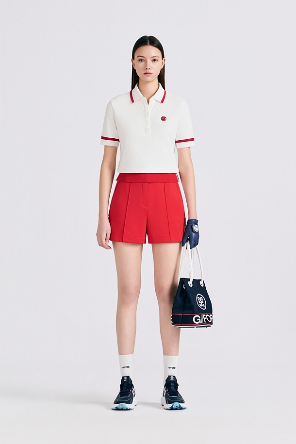 지포어-WOMEN APPAREL-SUMMER OPEN POLO T-SHIRT(WOMEN)