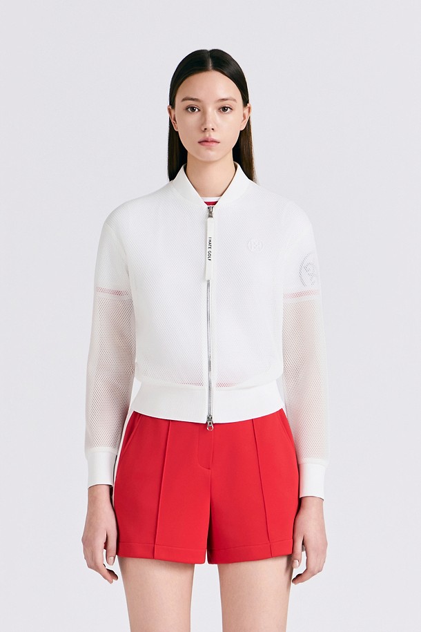 지포어-WOMEN APPAREL-MESH FULL ZIP JACKET(WOMEN)