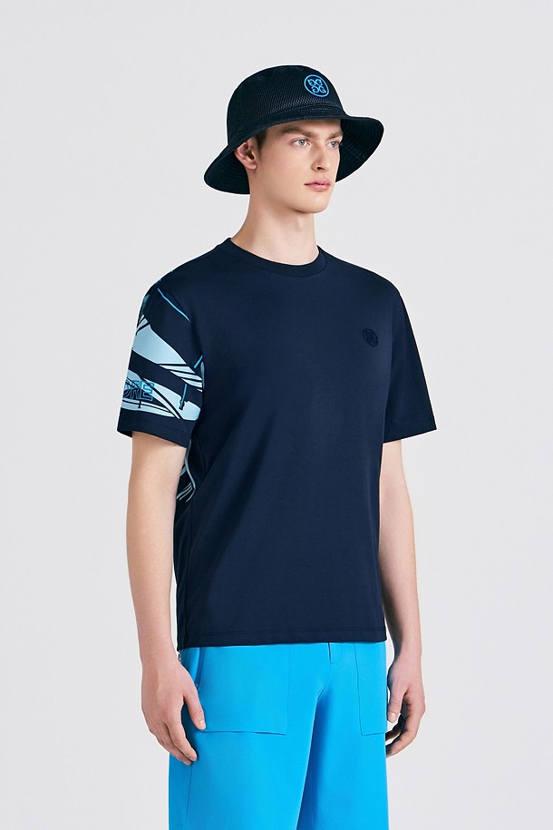 지포어-MEN APPAREL-COLOURBLOCK ROUND(MEN)					 					 					