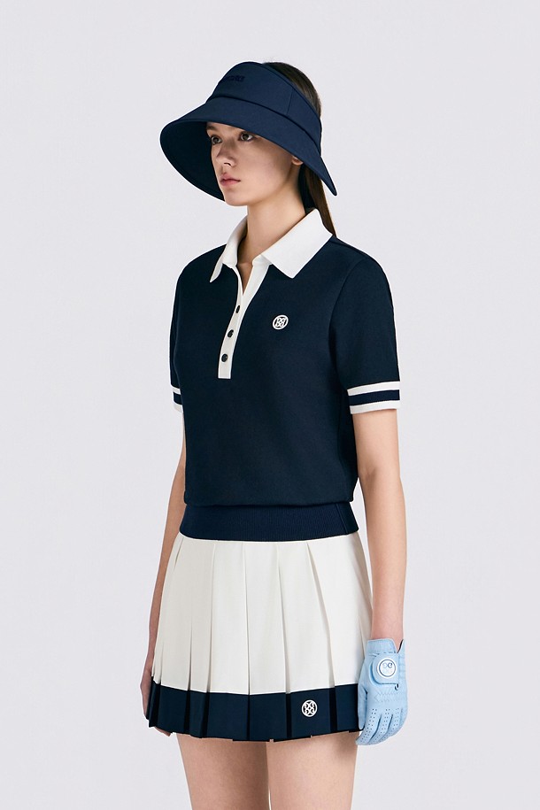 지포어-WOMEN APPAREL-SUMMER OPEN POLO T-SHIRT(WOMEN)