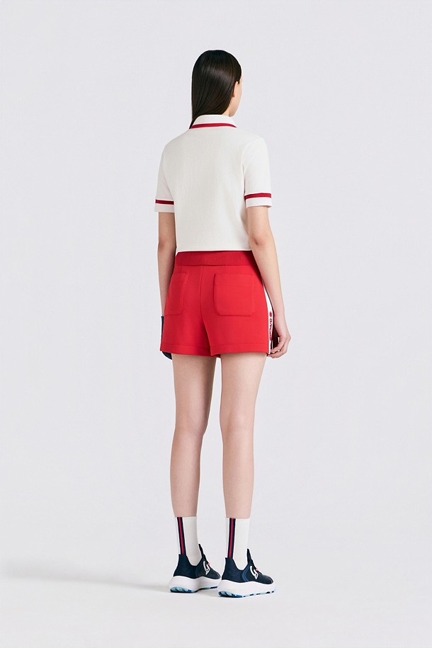 지포어-WOMEN APPAREL-SUMMER OPEN POLO T-SHIRT(WOMEN)