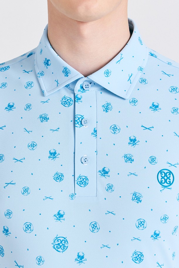 지포어-MEN APPAREL-FULL PATTERN PIQUÉ (MEN)				 					 					