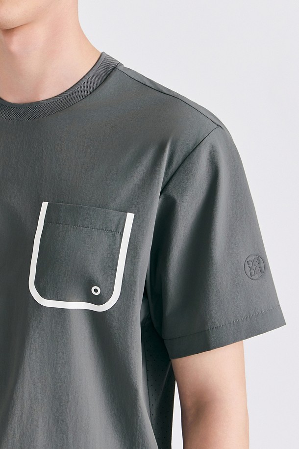 지포어-MEN APPAREL-SHORT SLEEVE ROUND NECK PULLOVER(MEN)