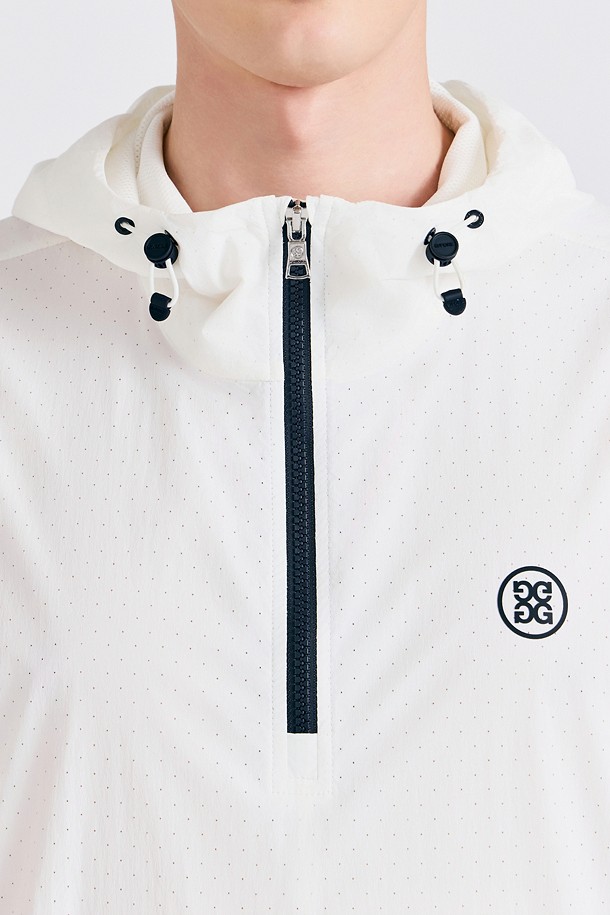 지포어-MEN APPAREL-SHORT SLEEVE HOODED ANORAK(MEN)