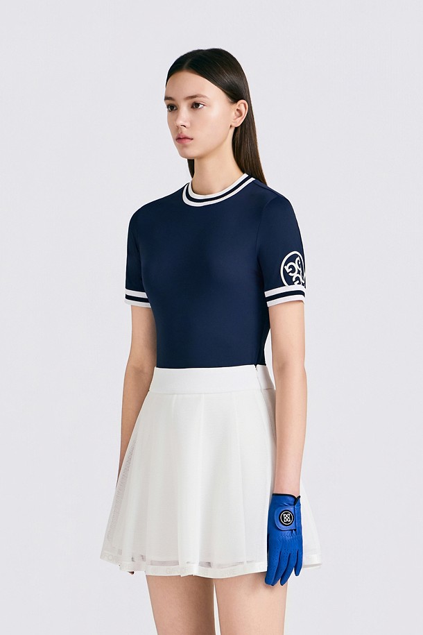 지포어-WOMEN APPAREL-MOCKNECK T-SHIRT (WOMEN)					 					 					