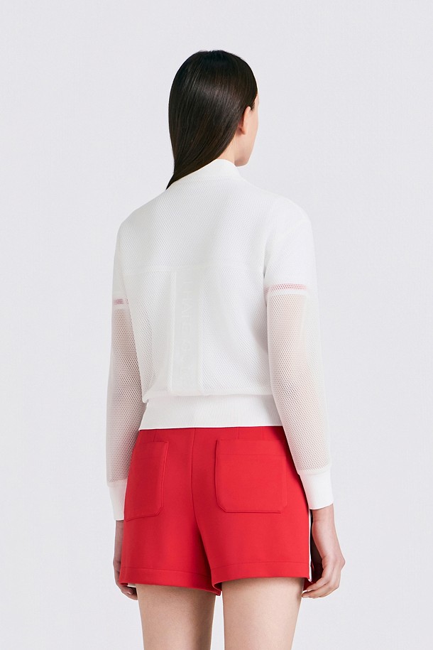 지포어-WOMEN APPAREL-MESH FULL ZIP JACKET(WOMEN)